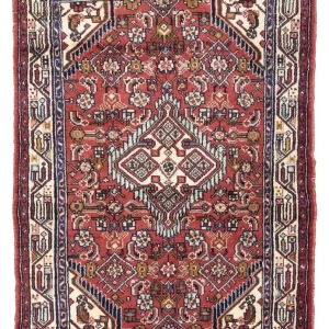 Persisk teppe - Nomadisk - 125 x 80 cm - lys rød