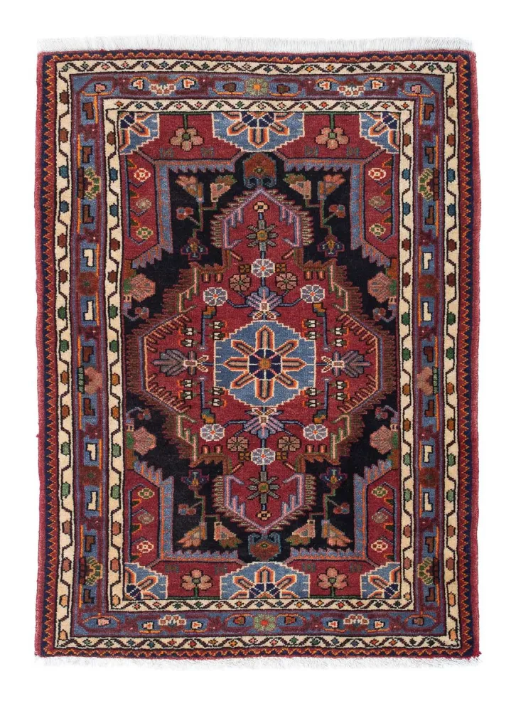 Persisk teppe - Nomadisk - 125 x 92 cm - rust