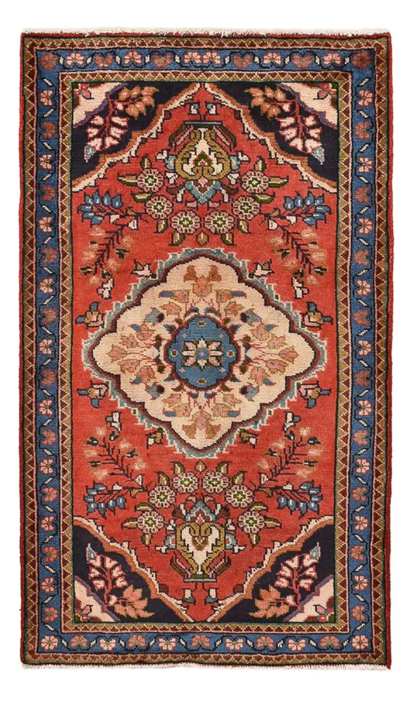 Persisk teppe - Nomadisk - 128 x 74 cm - rød