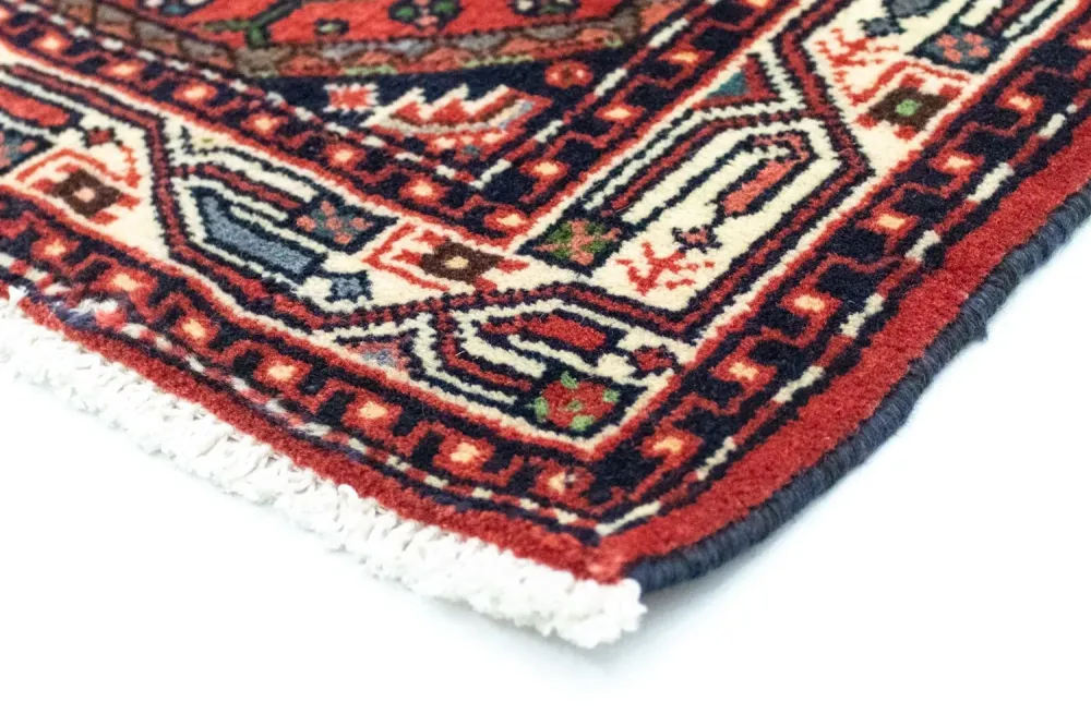 Persisk teppe - Nomadisk - 130 x 83 cm - rød