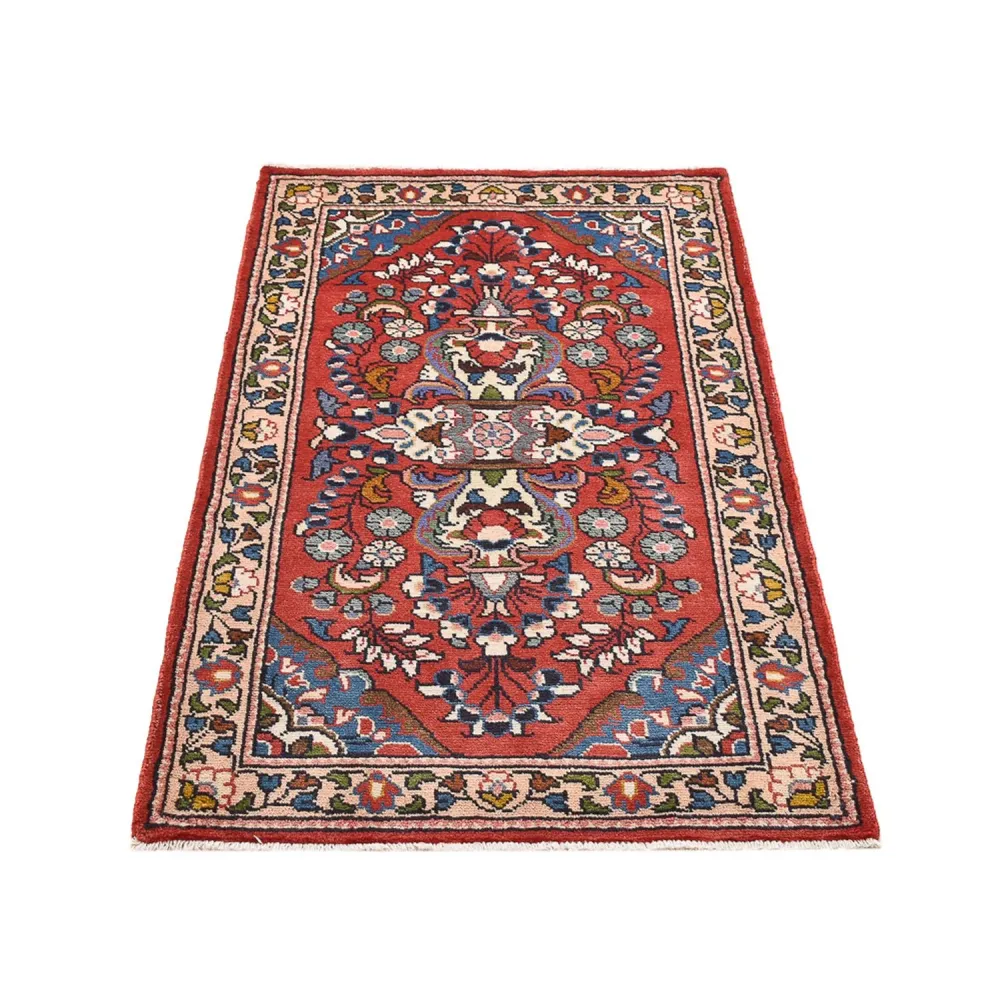 Persisk teppe - Nomadisk - 130 x 77 cm - rød