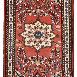Persisk teppe - Nomadisk - 130 x 76 cm - rød