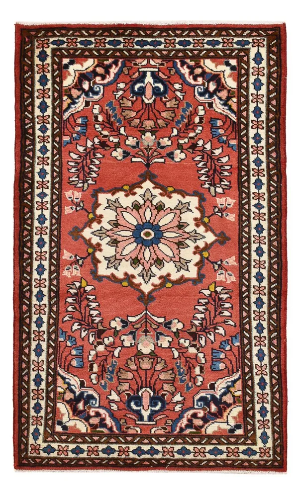 Persisk teppe - Nomadisk - 130 x 76 cm - rød