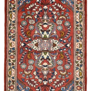 Persisk teppe - Nomadisk - 130 x 77 cm - rød