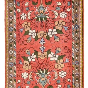 Persisk teppe - Nomadisk - 130 x 80 cm - rød