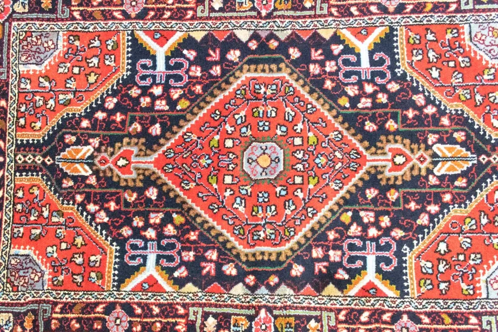 Persisk teppe - Nomadisk - 130 x 85 cm - blå