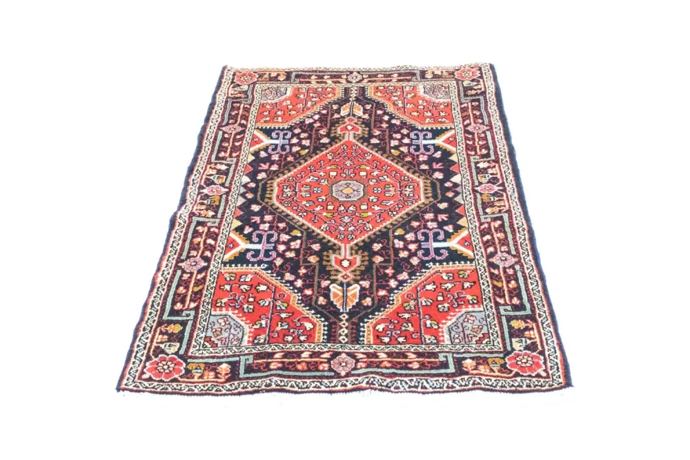 Persisk teppe - Nomadisk - 130 x 85 cm - blå