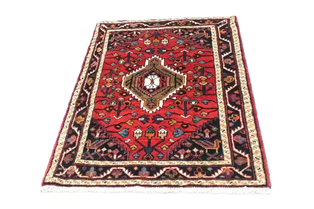 Persisk teppe - Nomadisk - 133 x 85 cm - rød