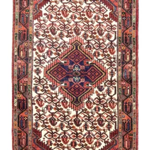 Persisk teppe - Nomadisk - 134 x 80 cm - beige