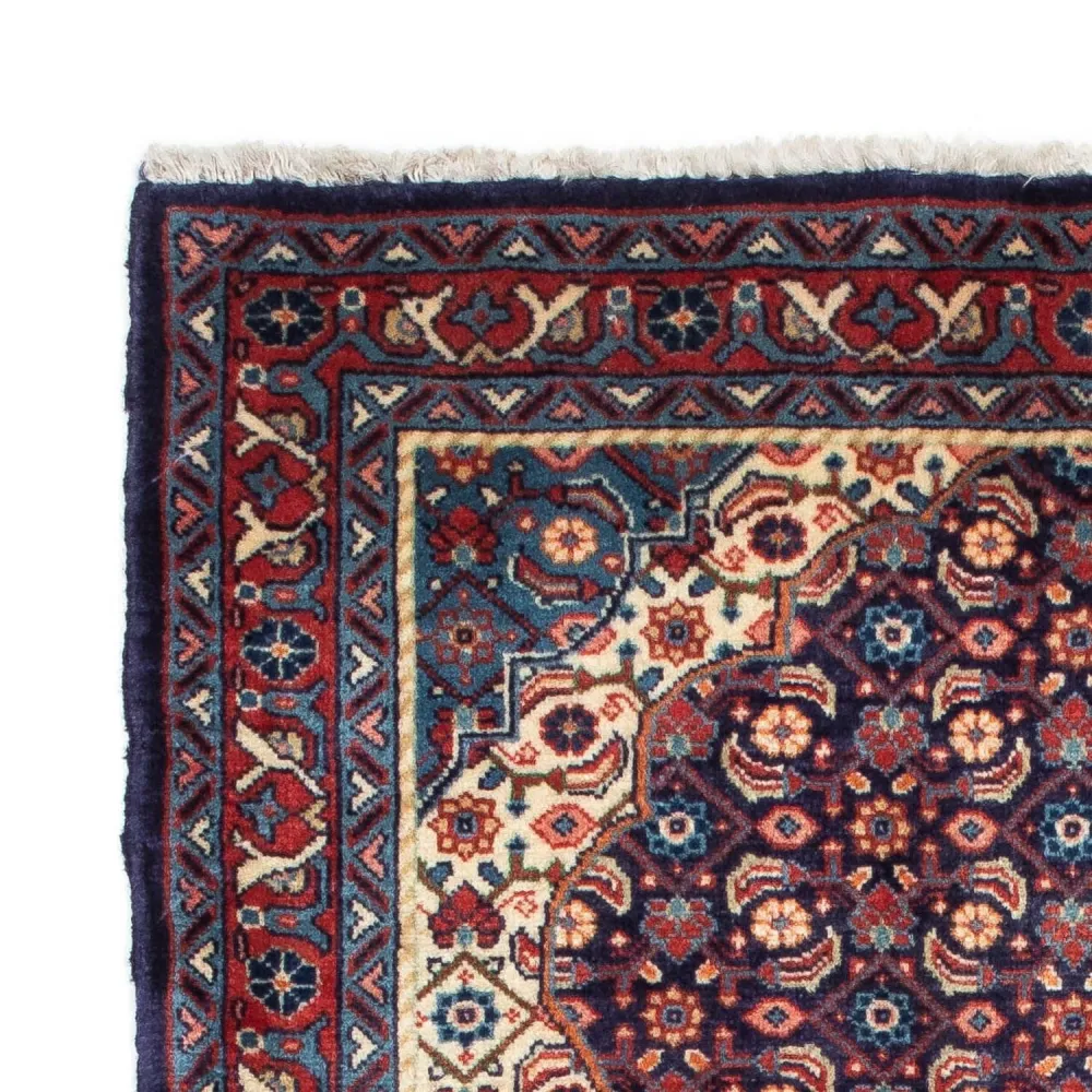 Persisk teppe - Nomadisk - 135 x 67 cm - mørkeblå