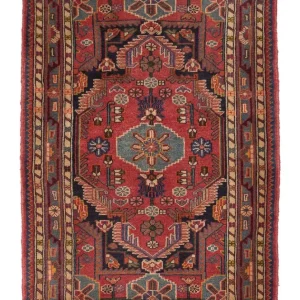 Persisk teppe - Nomadisk - 136 x 91 cm - rød