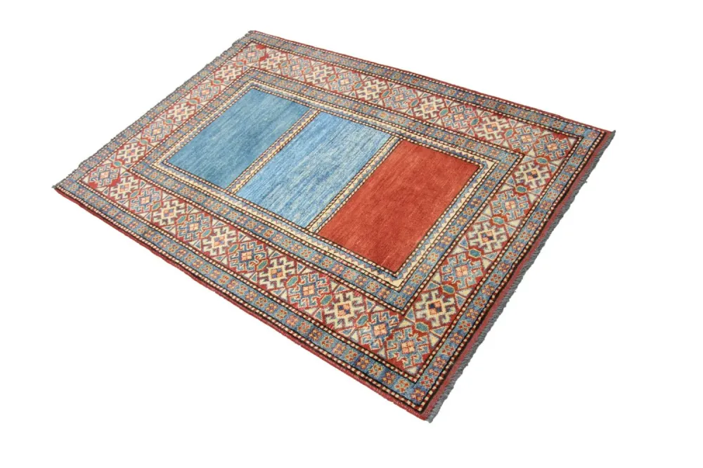 Persisk teppe - Nomadisk - 138 x 97 cm - flerfarget