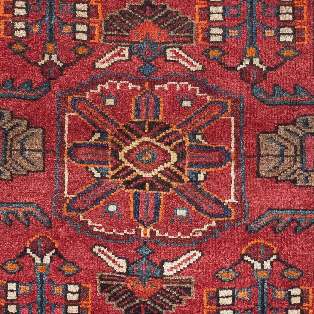 Persisk teppe - Nomadisk - 145 x 92 cm - rød