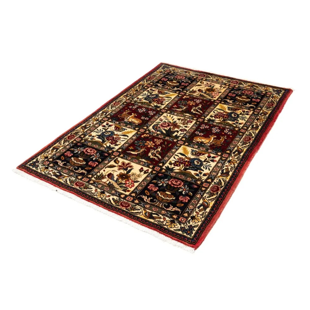 Persisk teppe - Nomadisk - 148 x 103 cm - flerfarget