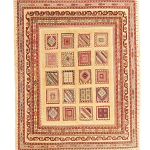 Persisk teppe - Nomadisk - 149 x 121 cm - rød