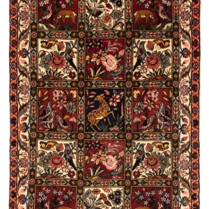 Persisk teppe - Nomadisk - 150 x 100 cm - flerfarget