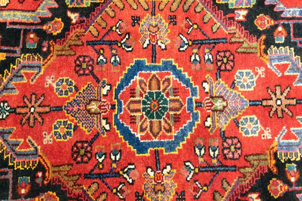 Persisk teppe - Nomadisk - 150 x 100 cm - oransje