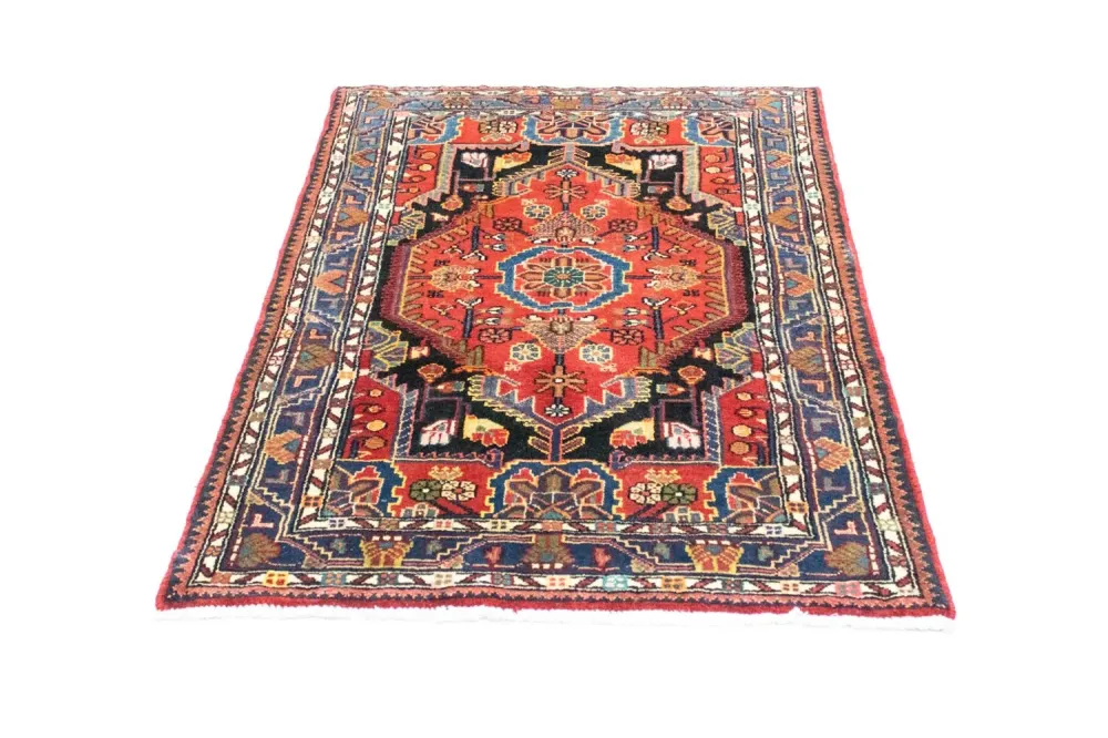 Persisk teppe - Nomadisk - 150 x 100 cm - oransje