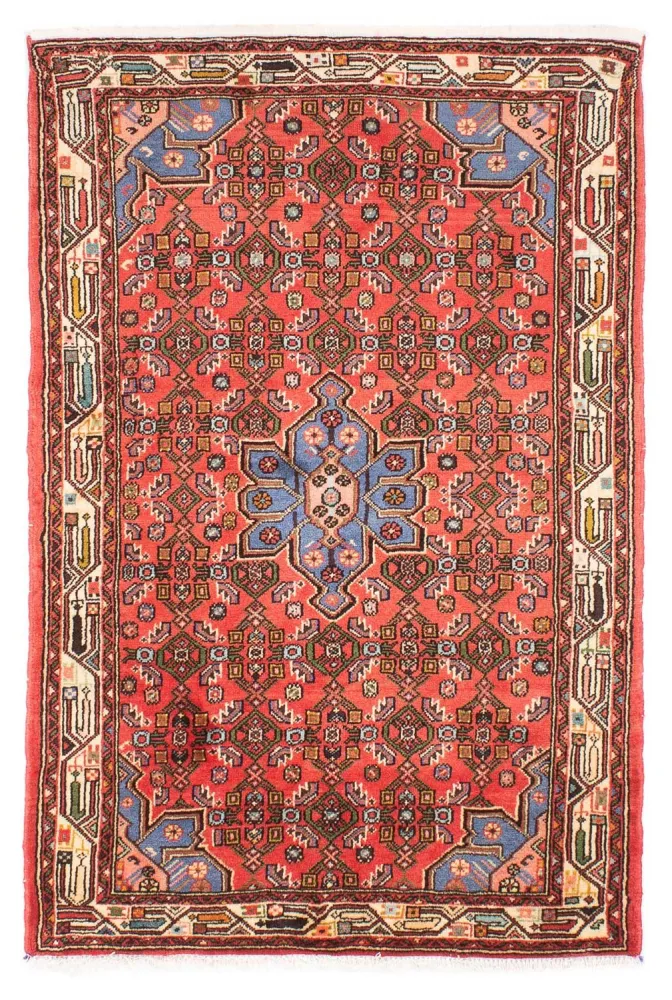 Persisk teppe - Nomadisk - 150 x 102 cm - rød