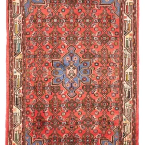 Persisk teppe - Nomadisk - 150 x 102 cm - rød