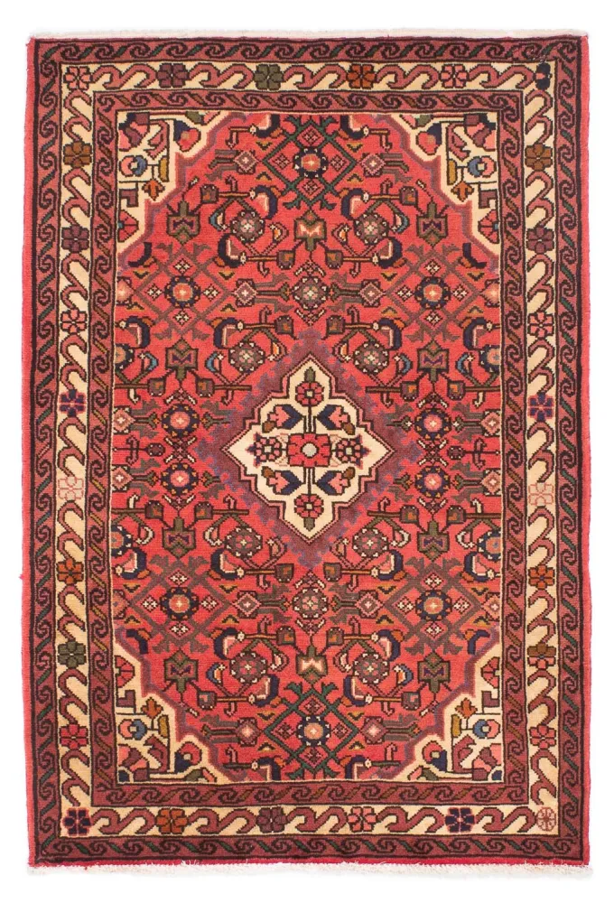 Persisk teppe - Nomadisk - 150 x 103 cm - rød