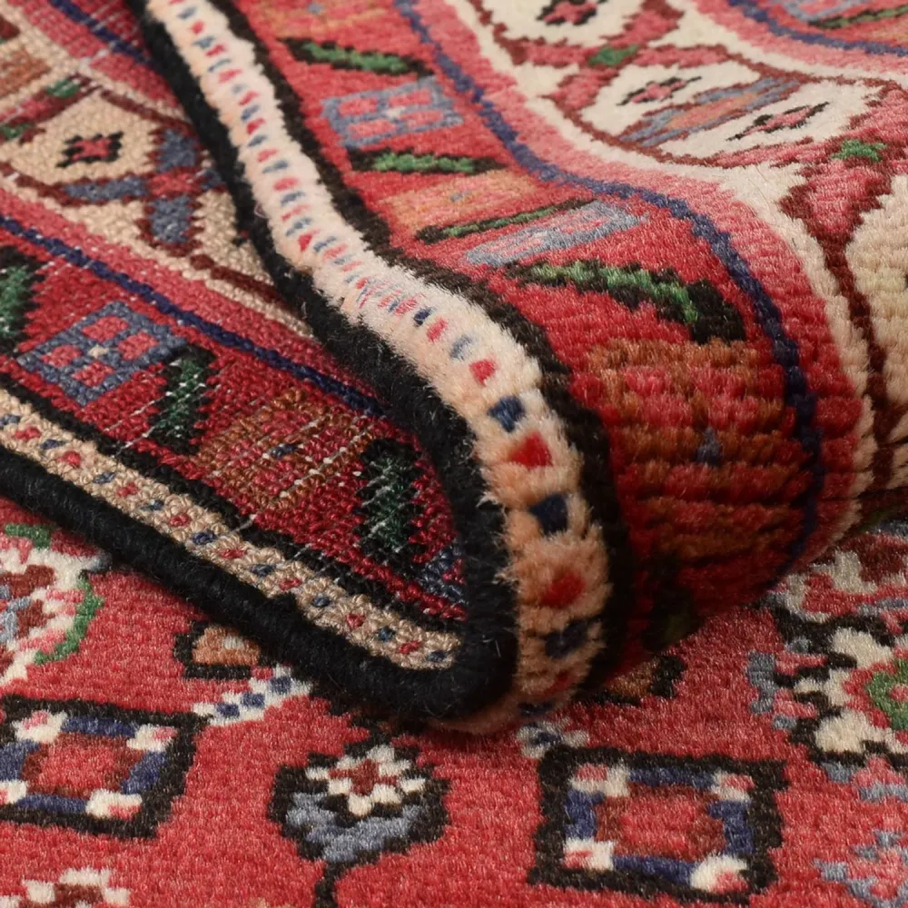 Persisk teppe - Nomadisk - 156 x 105 cm - rød