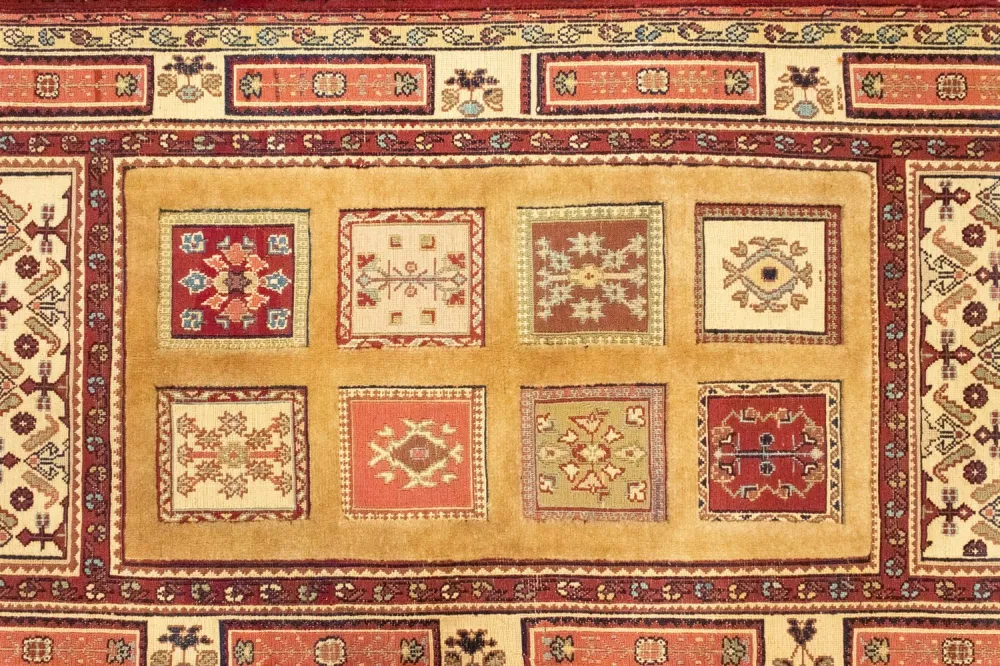 Persisk teppe - Nomadisk - 160 x 101 cm - flerfarget