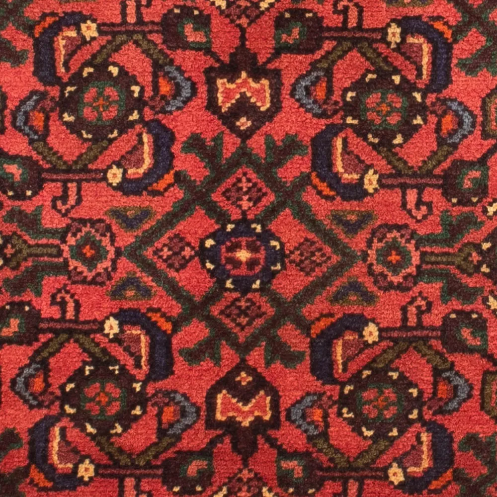 Persisk teppe - Nomadisk - 160 x 115 cm - mørk rød