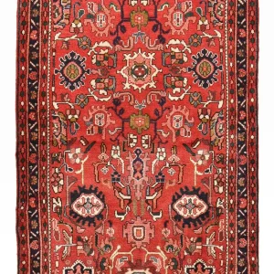 Persisk teppe - Nomadisk - 162 x 108 cm - rød