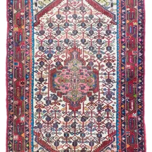 Persisk teppe - Nomadisk - 168 x 107 cm - beige