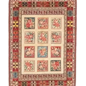 Persisk teppe - Nomadisk - 168 x 113 cm - farget