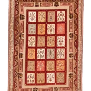Persisk teppe - Nomadisk - 176 x 123 cm - brun