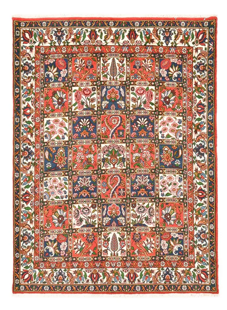 Persisk teppe - Nomadisk - 192 x 140 cm - flerfarget