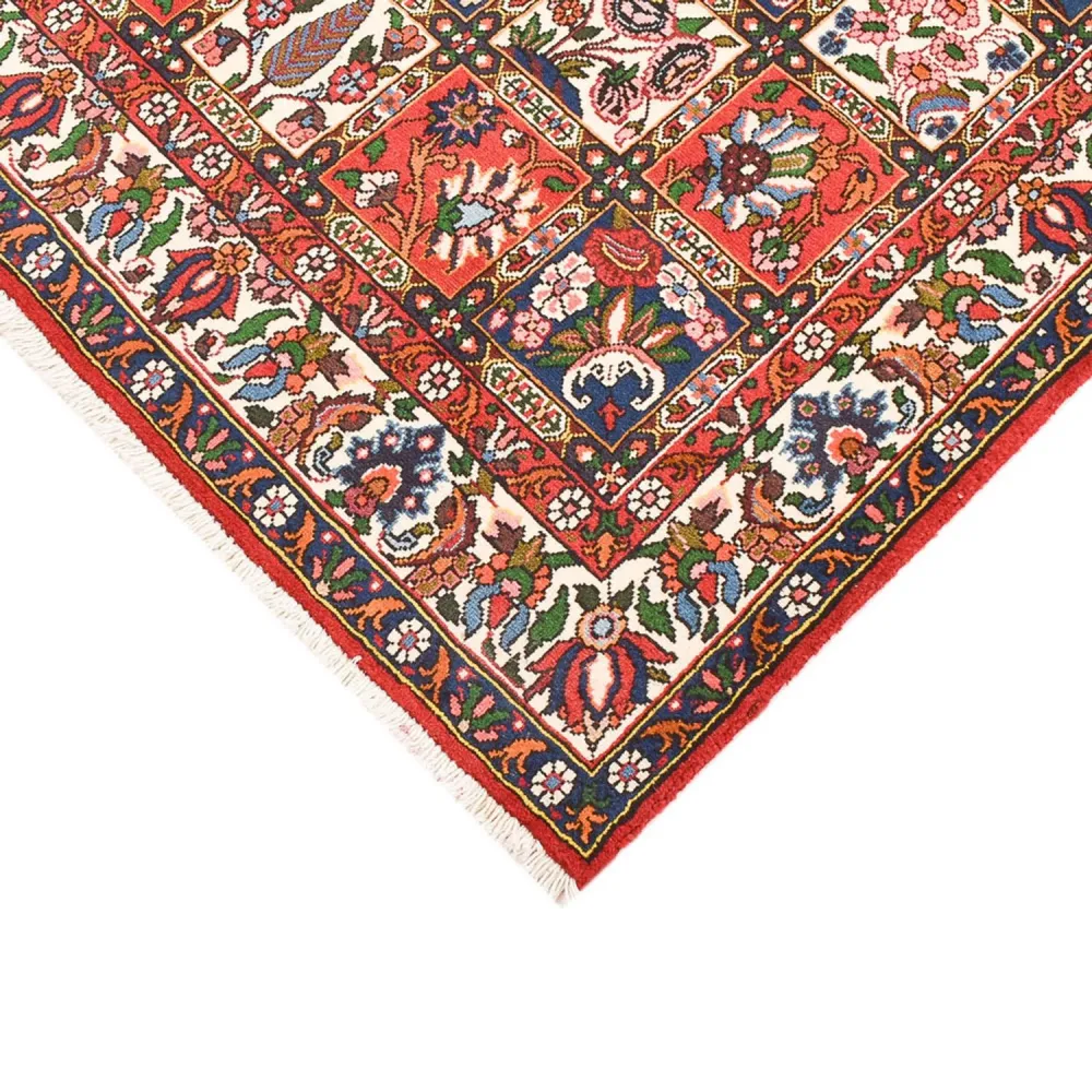 Persisk teppe - Nomadisk - 192 x 140 cm - flerfarget