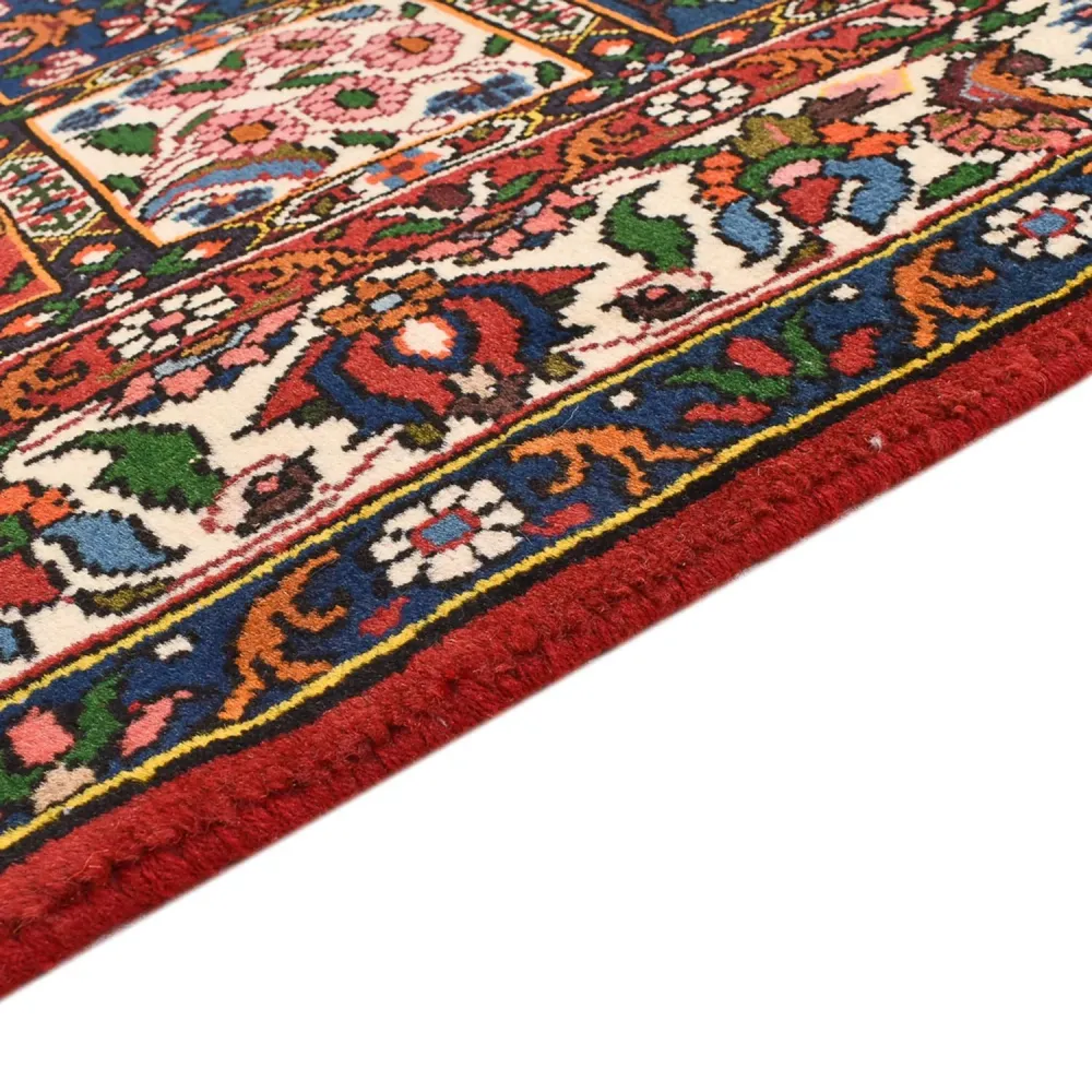 Persisk teppe - Nomadisk - 192 x 140 cm - flerfarget