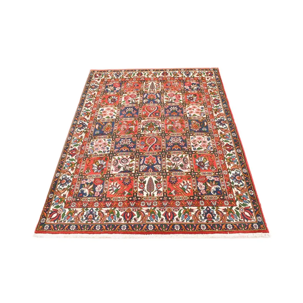 Persisk teppe - Nomadisk - 192 x 140 cm - flerfarget