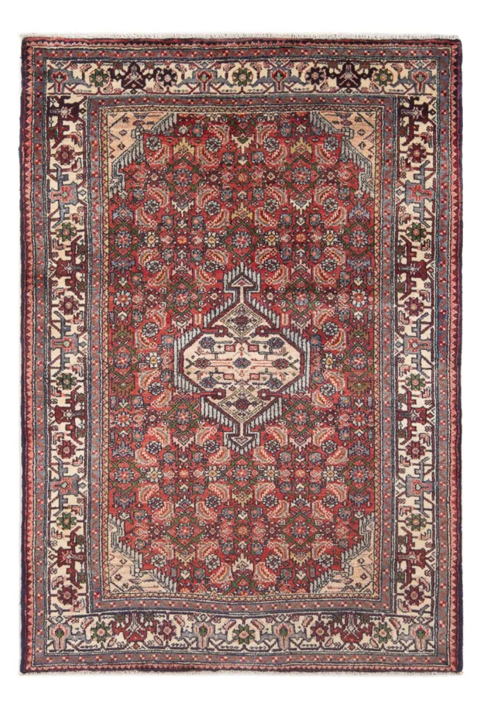 Persisk teppe - Nomadisk - 195 x 130 cm - rød