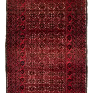 Persisk teppe - Nomadisk - 198 x 112 cm - rød