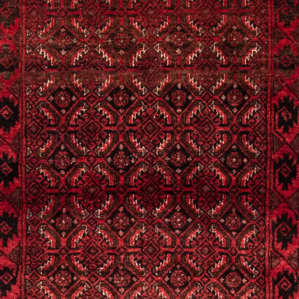 Persisk teppe - Nomadisk - 198 x 112 cm - rød