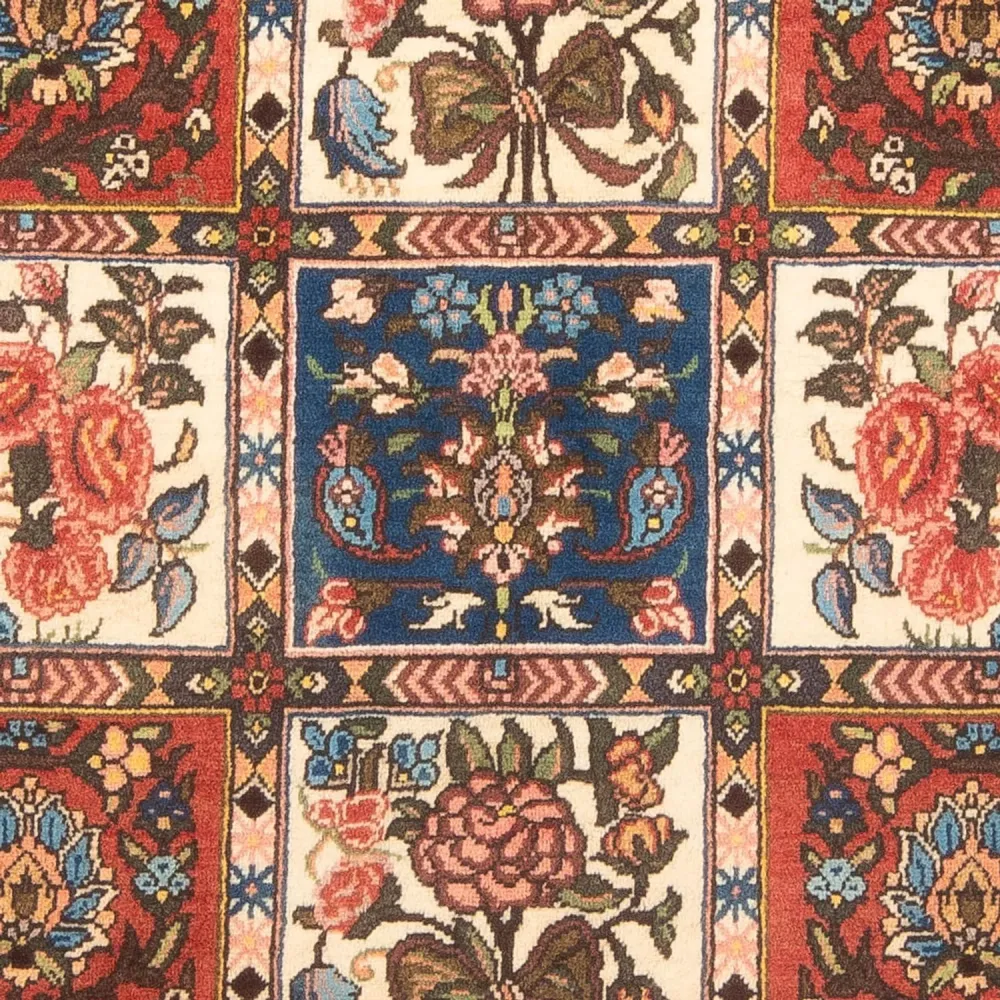Persisk teppe - Nomadisk - 198 x 135 cm - flerfarget