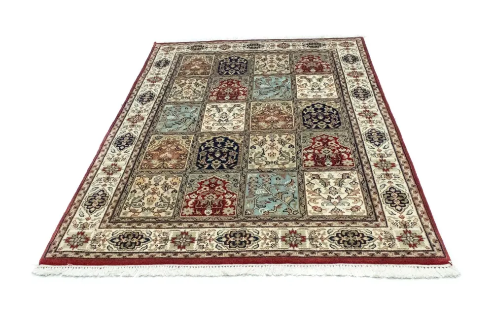Persisk teppe - Nomadisk - 199 x 141 cm - flerfarget