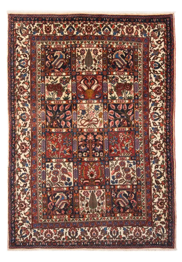 Persisk teppe - Nomadisk - 200 x 138 cm - flerfarget