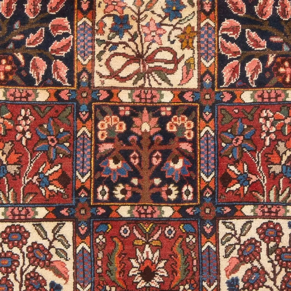 Persisk teppe - Nomadisk - 200 x 138 cm - flerfarget