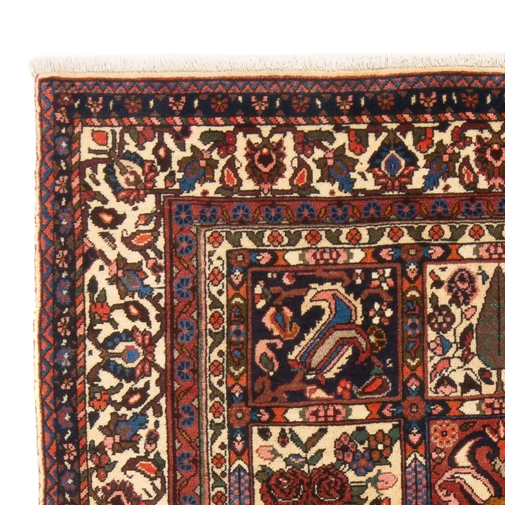 Persisk teppe - Nomadisk - 200 x 138 cm - flerfarget