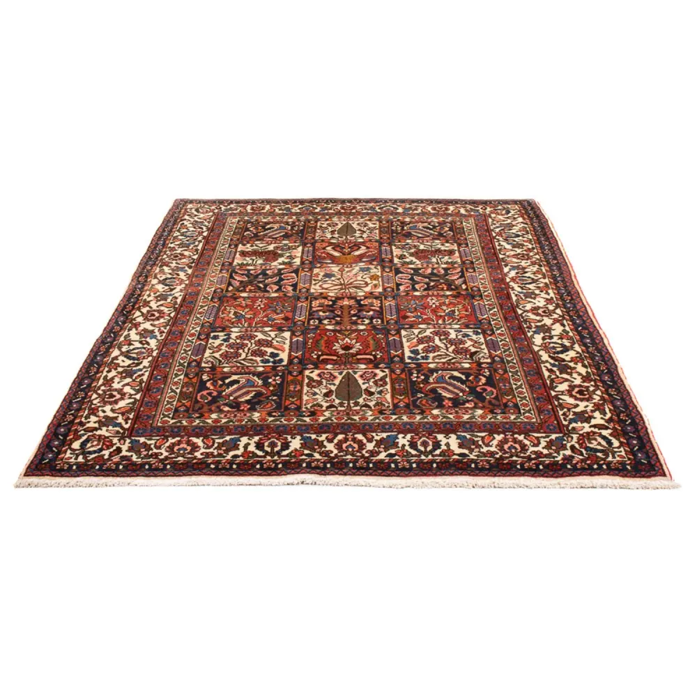 Persisk teppe - Nomadisk - 200 x 138 cm - flerfarget