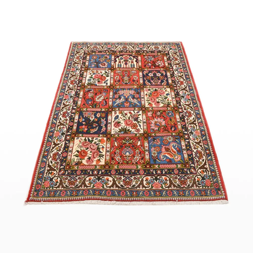 Persisk teppe - Nomadisk - 200 x 138 cm - flerfarget