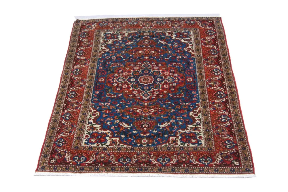 Persisk teppe - Nomadisk - 203 x 143 cm - blå