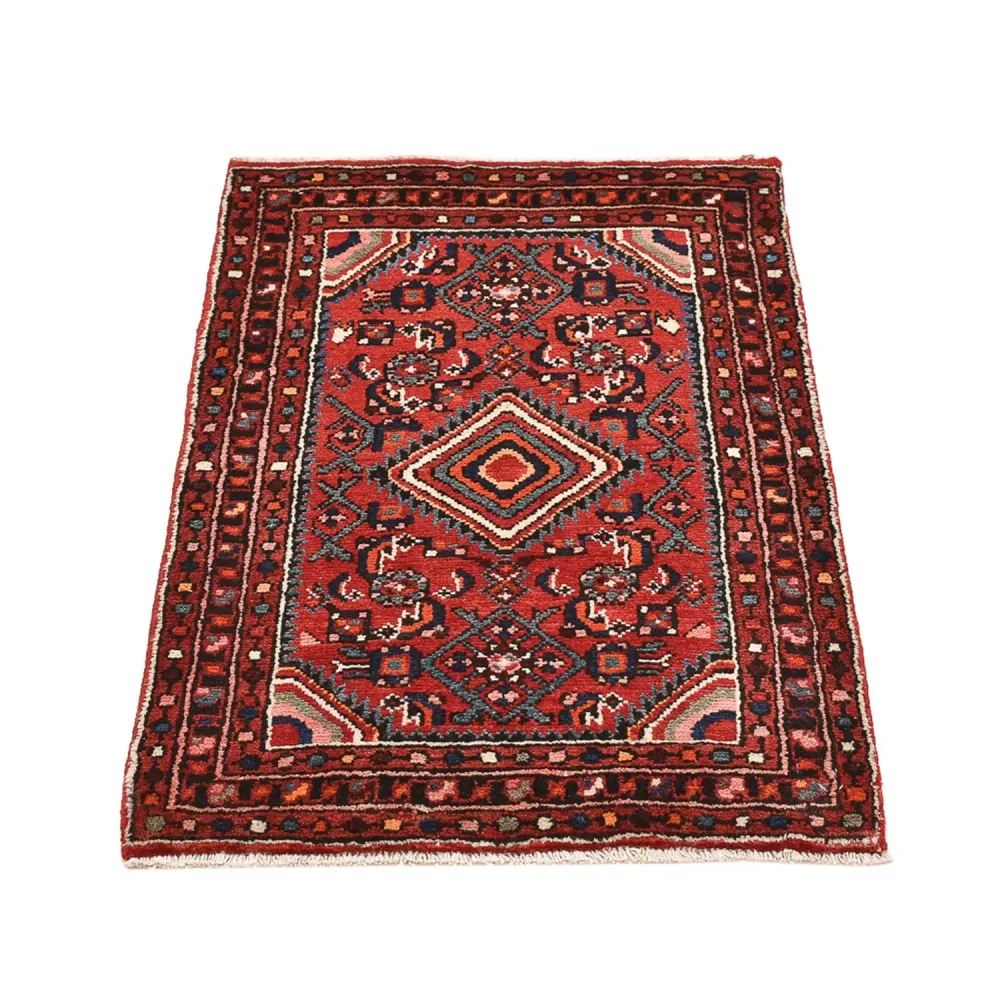 Persisk teppe - Nomadisk - 85 x 60 cm - rød