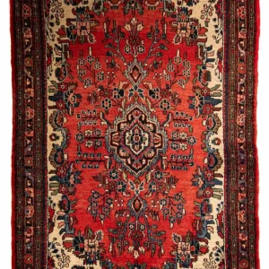Persisk teppe - Nomadisk - 205 x 138 cm - rød