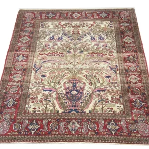 Persisk teppe - Nomadisk - 207 x 148 cm - beige